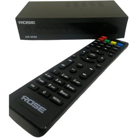 Resim Rose FULL HD DİJİTAL UYDU ALICISI KASALI UYDU - DR-8090 SCART HDMI ÇIKIŞ - 7601 USB WIFI ile Kablos 
