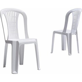 Resim Arvenlive 4-6 Adet Gardelia Plastik Sandalye Lüx Kolsuz Plastik Sandalye 