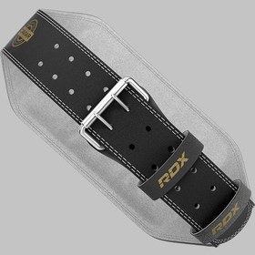Resim RDX 6 İnç Neopren Ağırlık Kemeri Fitness, Crossfit ve Ağırlık Antrenman Bel Kemeri - SİYAH / L 