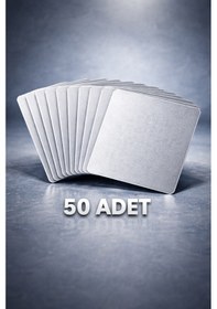 Resim Rfgate Nfc Dijital Kartvizit Ntag215 Silver - 50 Adet 