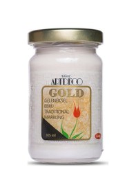 Resim Artdeco Gold Geleneksel Ebru Boyası 105Ml - 980 Gümüş 