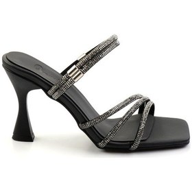 Resim Bambi Siyah Kadın Abiye Ayakkabı K05124170038 Siyah 