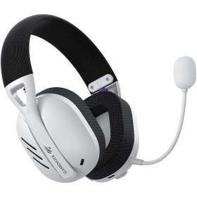 Resim Havit Gamenote Fuxi-H3 Gaming Oyuncu Mikrofonlu Kulaklığı 7.1 - 4 Modlu (BT, 2.4Ghz, Type-C, 3.5mm) Beyaz 
