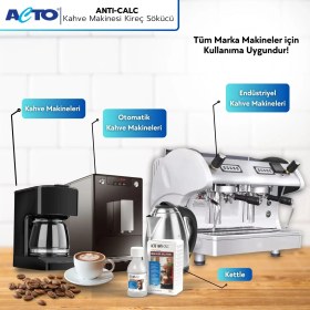 Resim Acto Acto® Antı-Calc 100 ml | Kahve Makinaları Için Sıvı Kireç Çözücü 
