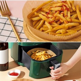 Resim Go İthalat 50'li Air Fryer Pişirme Kağıdı Seti - Tek Kullanımlık Yağ Geçirmez Yapışmaz Hava Fritözü İçin 56892 