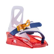 Resim Burton Grom Disc Snowboard Bindings Unisex Çocuk Kırmızı Snowboard Bağlaması 