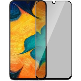 Resim Coverzone Xiaomi Mi 10 Lite Cam Ekran Koruyucu Hayalet Gizlilik Filtreli Siyah 