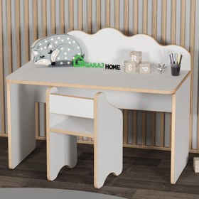 Resim Garaj Home MS303 Aktivite Masası SD101 Sandalye Beyaz 
