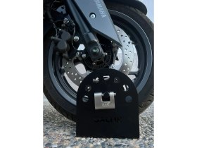 Resim Mot-Kit Yere Montajlı Sabit Motosiklet Kilidi, Bisiklet Kilidi, Motor Kilidi, Motorsiklet Kilidi 