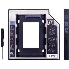Resim Hdx1755 9.5mm Sata Hdd Harddisk Caddy Kızak Kutu Laptop Ssd Notebook Ikinci Hdd Takma 