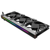 Resim Grafik Kartı Soğutma Fanı Üçlü Fan Tasarımı 5v Pcı Ekran Kartı Soğutucu Argb Rgb Işık Kolay Kurulum 
