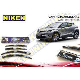 Resim Niken Toyota Chr 2018- Kromlu Cam Rüzgarlığı Ön Arka Takım 