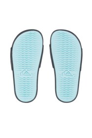 Resim Quiksilver Rivi Wordmark Slide II Youth Erkek Çocuk Siyah Terlik ERKEK ÇOCUK TERLİK 