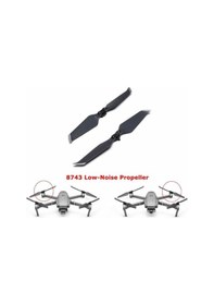 Resim Djı Mavic 2 Pro İçin 8743 Düşük-gürültü Pervane 1 Cw 1 Ccw 