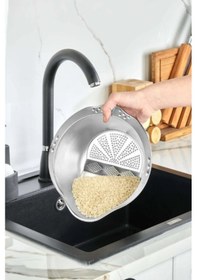 Resim Paslanmaz Çelik Pirinç Süzgeci Diğer 