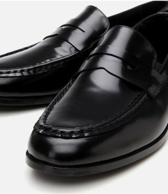 Resim Hotiç Erkek Deri Siyah Klasik Loafer 02ayh305610a100 Siyah 