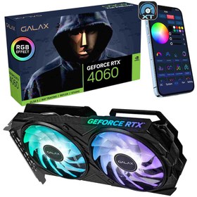 Resim Galax RTX4060 8GB 128Bit GDDR6 RTX 4060 Ekran Kartı (46NSL8MD8MEX) 