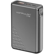 Resim Konfulon A6Q 22.5W Usb QC 3.0 20W Type-C Çıkışlı 10000 mAh Mini Powerbank 