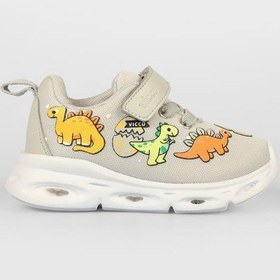 Resim Vicco Dino Gri Çocuk Sandalet Gri 