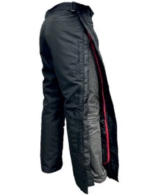 Resim Forte GT 1095 Yandan Fermuarlı Motosiklet Pantolonu Kırmızı Siyah 