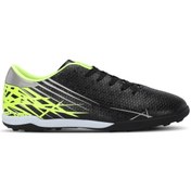 Resim Slazenger CARLO I Erkek Halı Saha Siyah / Yeşil Futbol Ayakkabısı 