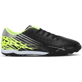 Resim Slazenger CARLO I Erkek Halı Saha Siyah / Yeşil Futbol Ayakkabısı 