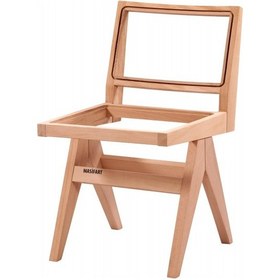 Resim Masifart Farrar Kolsuz Luna Sandalye Cilasız Ham Ham 