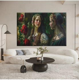 Resim Geleneksel Sessizlik Kanvas Tablo 