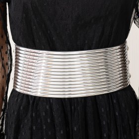 Resim 1 adet Bohem Tarzı El Yapımı PU Deri Elastik Bel Kemeri Kadınlar İçin - Düğünler, Partiler, Plaj ve Günlük Kullanım İçin Çok Yönlü Aksesuar, Çok Yönlü Moda Aksesuarı | Orta Doğu Etkisi | El Yapımı Kemer, Sevimli Kemer 