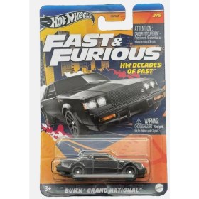 Resim Hot Wheels Fast And Furıous Buıck Grand Natıonal HRW43 