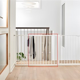 Resim BabyDan Asta Güvenlik Kapısı Uzatma Paneli 64.5cm Siyah 