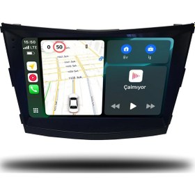 Resim MarTechno Android Multimedya 4GB RAM 32GB Hafıza Ssangyong Xlv 2015-2019 ile uyumlu 