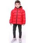 Resim Erkek Bebek Çocuk Mont 51282 Kırmızı 