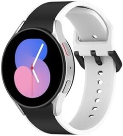 Resim Galaxy Watch 5 Pro 45 mm ile Uyumlu Kayış Silikon Renkli Band Kordon 