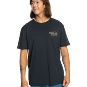 Resim Quiksilver Erkek Tişört Shadow Knock Siyah Günlük Giyim 