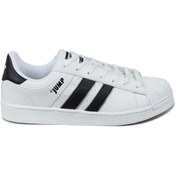 Resim Jump 29055 ERKEK SNEAKER GÜNLÜK SPOR AYAKKABI BEYAZ-SİYAH 