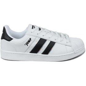 Resim Jump 29055 ERKEK SNEAKER GÜNLÜK SPOR AYAKKABI BEYAZ-SİYAH 
