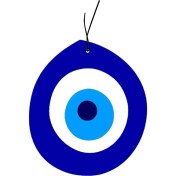 Resim 4'lü Nazar Boncuğu Tasarımlı Araba Kokusu 