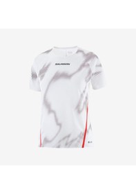 Resim Salomon S/lab Speed Kadın Koşu Tişört White Lc2695200 Beyaz 