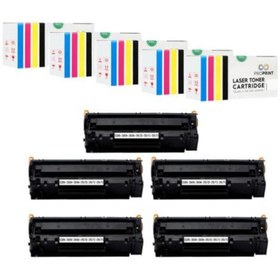 Resim Proprint Tkprint M1214 M1214nfh M1217 5 Adet Muadil Toner 85a Ce285a 
