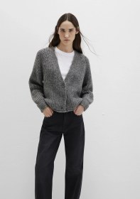 Resim Mavi - Gri Hırka 1710386-80024 Gri 