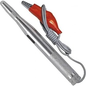 Resim W 2605, Oto Elektrik Kontrol Kalemi, Metal Gövdeli, 6/24V, Gri, Kırmızı 