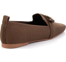 Resim Bambi Kahve Kadın Loafer Ayakkabı K01327020382 Kahve 