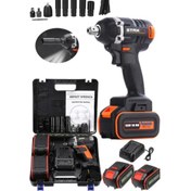 Resim Staxx Power ST58BJ Çift Akülü Somun Bijon Sıkma Sökme Makinesi 