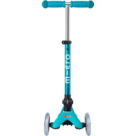 Resim Micro Mini Deluxe 3 Tekerlekli Foldable Scooter Aqua - Turkuaz / 2-5 Yaş 