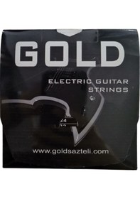 Resim Gold Elektro Gitar Teli Profesyonel Takım 