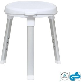 Resim Primanova Cappadocia Döner Tablalı Banyo Taburesi 