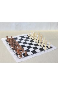 Resim Ahşap Satranç Taşı 8 cm ALK4018 