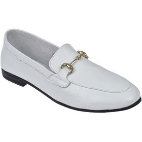 Resim Pullman Hakiki Deri Kadın Babet Ayk-4103 Beyaz Beyaz 