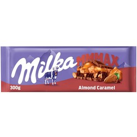 Resim Milka Badem Karamel Çikolata 300 G 
